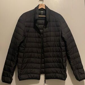 Uniqlo Ultra Light Down Puffer Jacket - Black - Large